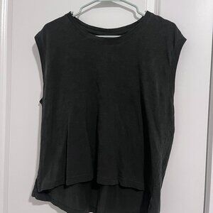 Rowan Savannah Muscle Tank – Faded Black – Size Large